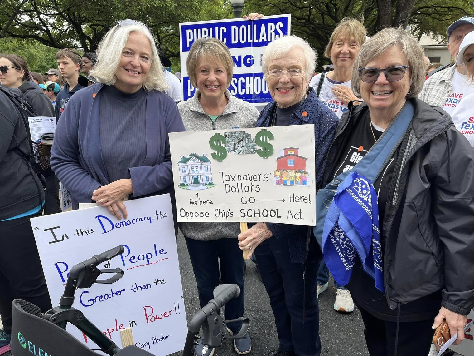 Save Texas Schools Rally